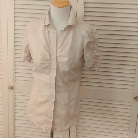 Max&Co Max Mara dusty pink cotton blouse - Picture 1 of 4